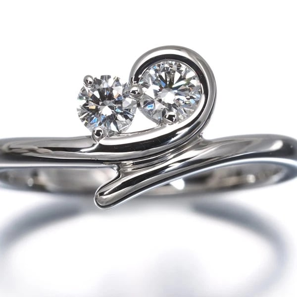 FOREVERMARK RING DIAMOND 900 PLATINUM - 2