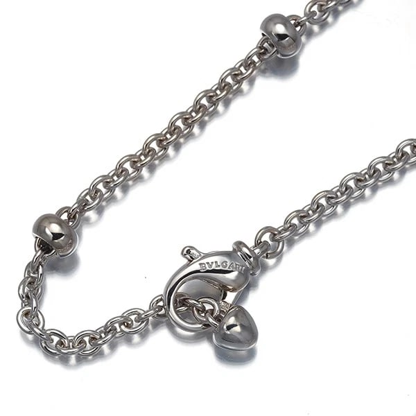 BVLGARI CHAIN NECKLACE CATENE 18K 750 WHITE GOLD: BVLGARI Chain Necklace Catene 18K 750 White Gold Brand: BVLGARI Type/Style: Necklace Material: 18K /750/ White Gold, Color: White Gold Size: Necklace length: 42 / 46 / 50cm Necklace width: 3.3mm