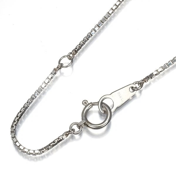BOX CHAIN NECKLACE 850 PLATINUM (1 of 2)