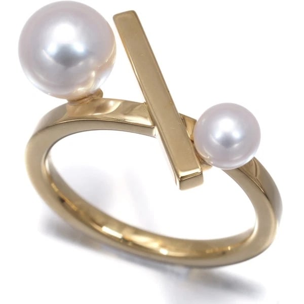 TASAKI RING AKOYA PEARL 18K YG: TASAKI Ring Akoya Pearl 18K YG Brand: TASAKI Type/Style: Ring Material: 18K/750/ YG, Main Stone Cultured Color: Yellow Gold Size: US6-6.25 Accessories: None Accessories Notice: When purcha