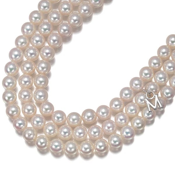 MIKIMOTO NECKLACE BABY AKOYA PEARL SILVER: Mikimoto Necklace Baby Akoya Pearl Silver Brand: MIKIMOTO Type/Style: Necklace Material: Silver, Color: Silver Size: Necklace length: 43cm Accessories: None Accessories Notice: When purchasing