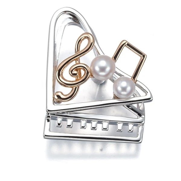 MIKIMOTO BROOCH BABY AKOYA PEARL SILVER/18K RG: Mikimoto Brooch Baby Akoya Pearl Silver/18K RG Brand: MIKIMOTO Type/Style: Brooch Material: Silver,18K / 750 / Rose Gold, Main Stone Cultured Color: Siver,RG Size: Design size: 20.5 x 16.2mm