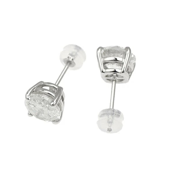 PT900 DIAMOND EARRINGS - 2