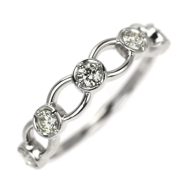 PT950 H&C DIAMOND RING: Pt950 H&C diamond ring Brand: None Type/Style: Ring Material: Pt900, Main Stone Natural Color: None Size: 5.5 - 5.75 US Accessories: None Accessories Notice: When purchasing pre-owned goods, please