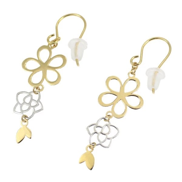 K18YG/WG EARRING - 2