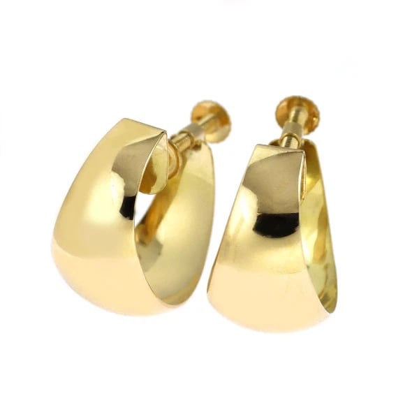 K18YG EARRING: K18YG earring Brand: None Type/Style: earring Material: K18YG, Color: YG Size: Length/Width/Diameter 17.0 Accessories: None Accessories Notice: When purchasing pre-owned goods, please refer to the