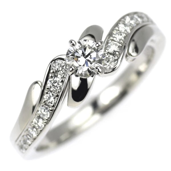 SUBVERSE PT900 DIAMOND RING: Subverse Pt900 diamond ring Brand: None Type/Style: Ring Material: Pt900, Main Stone Natural Color: None Size: 6 US Accessories: None Accessories Notice: When purchasing pre-owned goods, please refer