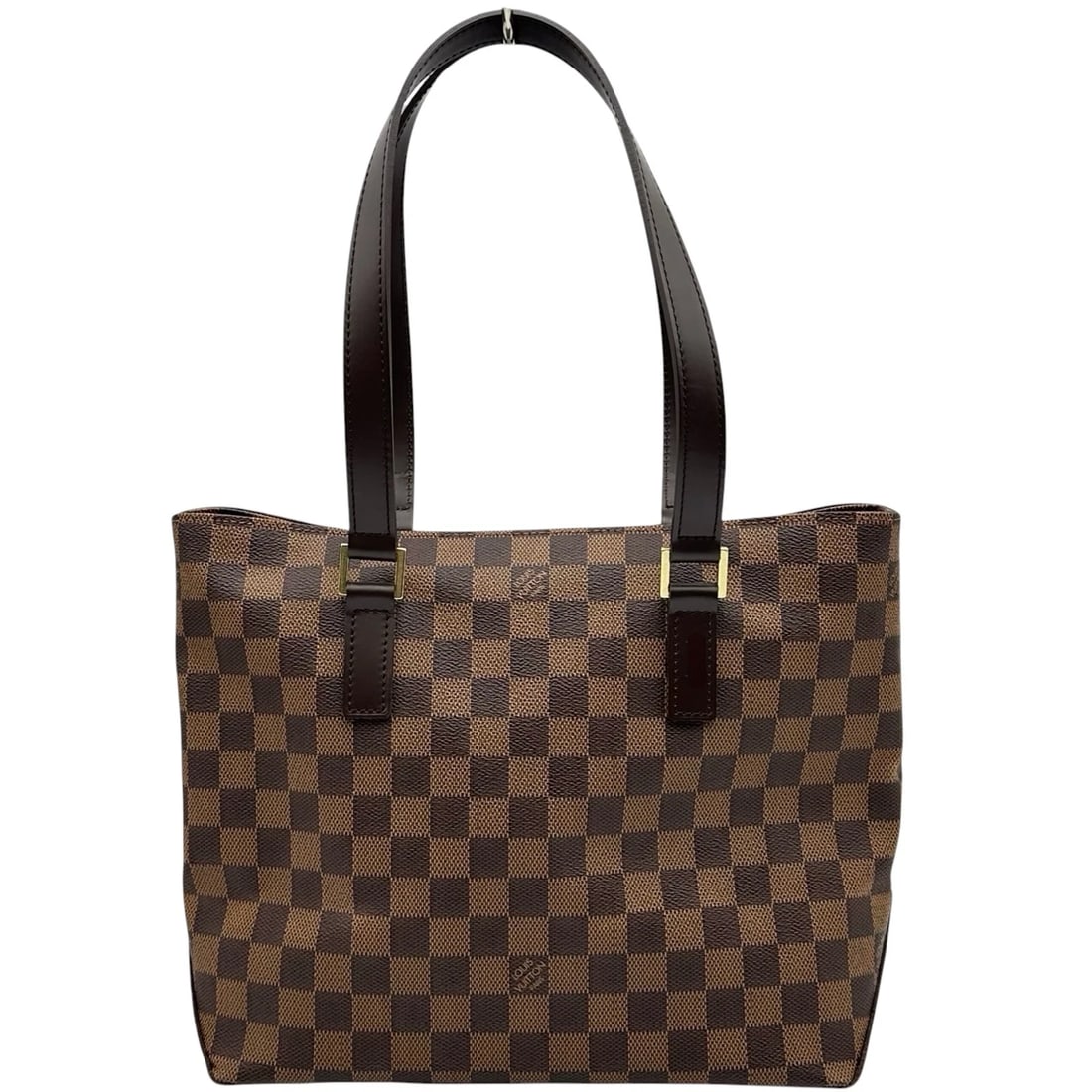 LOUIS VUITTON KABA PIANO TOTE BAG: LOUIS VUITTON Kaba Piano Tote Bag Brand: LOUIS VUITTON Type/Style: Tote Bag Material: Damier Color: Brown Size: W13.6 x H9.6x D4.7inch Accessories: None Accessories Notice: When purchasing pre-owned