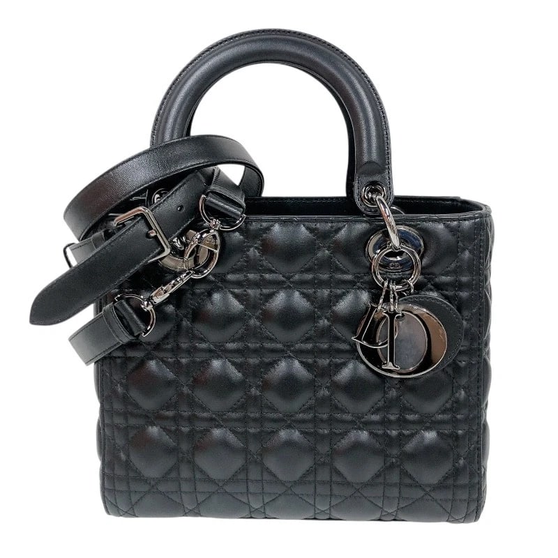 CHRISTIAN DIOR RED DIOR MEDIUM HANDBAG: Christian Dior Red Dior Medium Handbag Brand: Christian Dior Type/Style: Handbag Material: Ram Color: BK Size: W9.8 x H8.3x D3.3inch Shoulder:39.4inch Accessories: None Accessories Notice: When