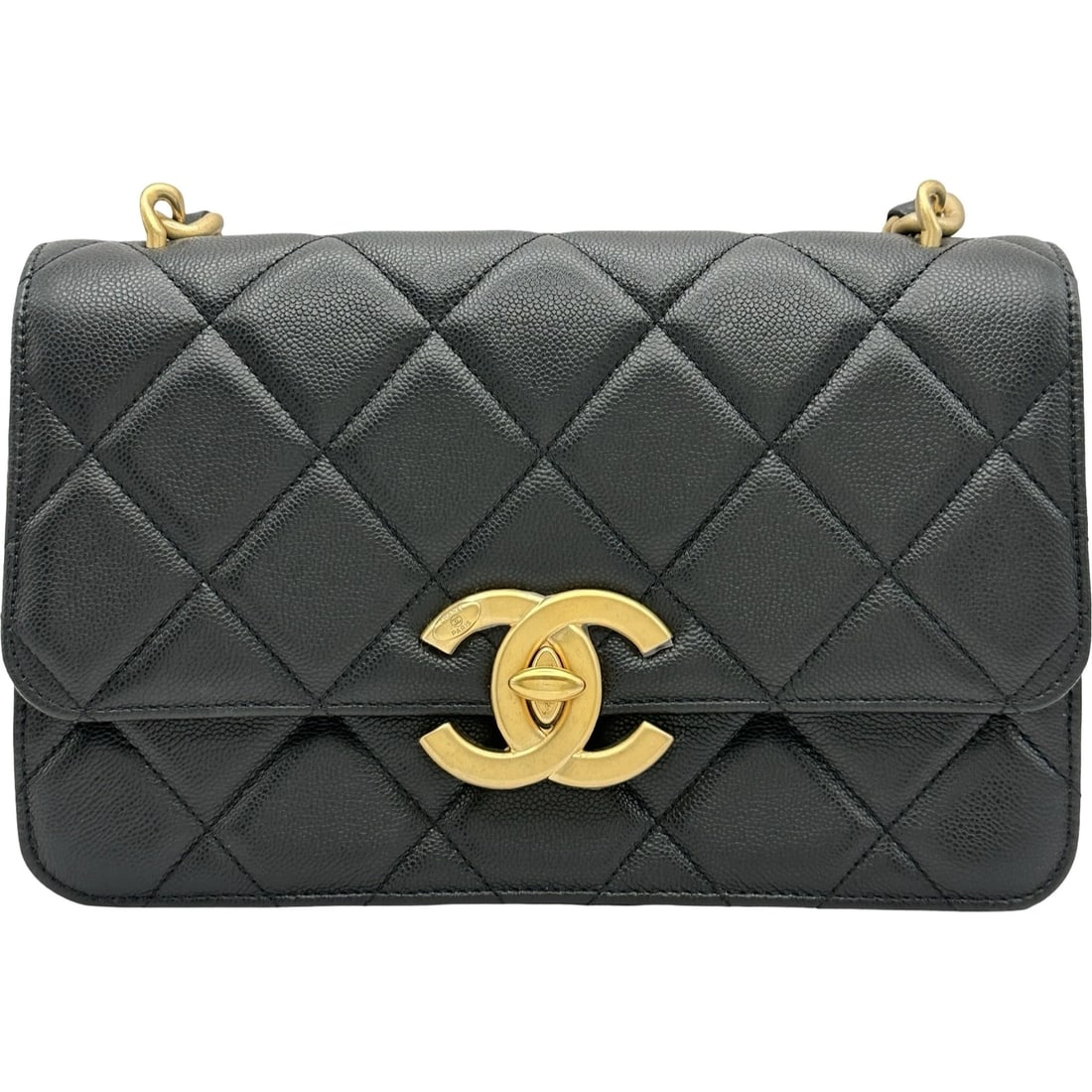 CHANEL LARGE COCO MARK SHOULDER SHOULDER BAG - 2
