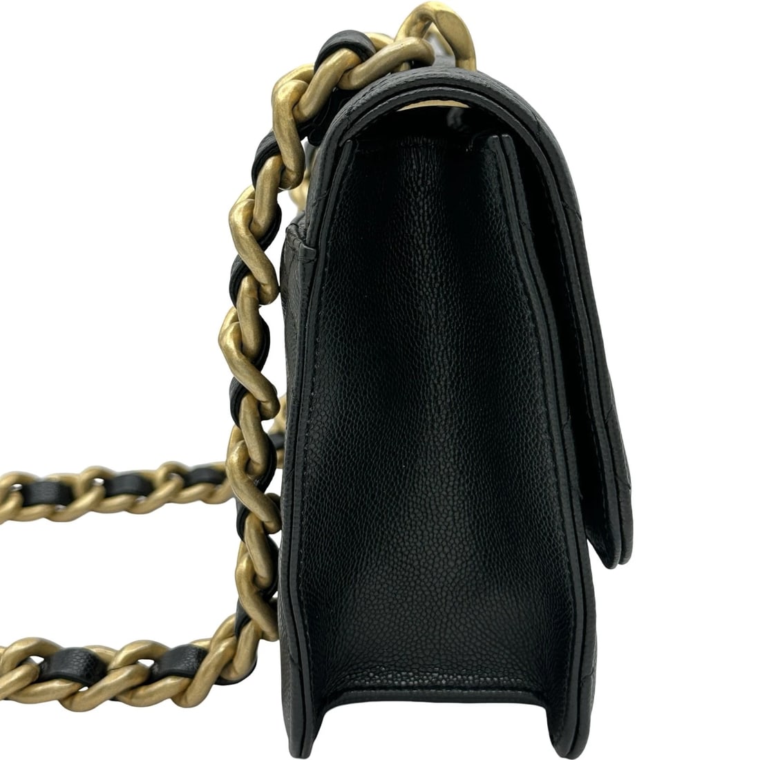 CHANEL LARGE COCO MARK SHOULDER SHOULDER BAG - 4