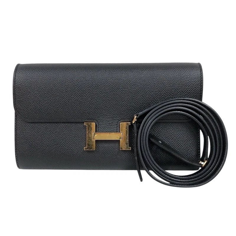 HERMES CONSTANCE TO GO SHOULDER BAG: HERMES constance to go Shoulder Bag Brand: HERMES Type/Style: Shoulder Bag Material: Epsom Color: Gold Hardware Size: W8.1 x H4.7x D0.8inch Accessories: None Accessories Notice: When purchasing