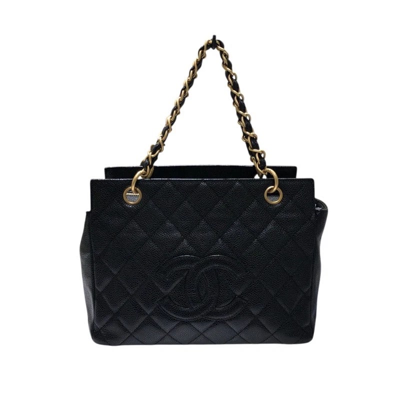 CHANEL COCO MARK CHAIN HANDBAG: CHANEL COCO Mark Chain handbag Brand: CHANEL Type/Style: Handbag Material: Caviar skin Color: black Size: W10.2 x H7.7x D5.5inch Accessories: None Accessories Notice: When purchasing pre-owned goods,