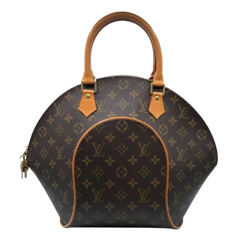 LOUIS VUITTON ELLIPSE MM HANDBAG: LOUIS VUITTON Ellipse MM Handbag Brand: LOUIS VUITTON Type/Style: Handbag Material: Monogram canvas Color: Brown Size: W15.0 x H11.4x D3.5inch Accessories: None Accessories Notice: When purchasing