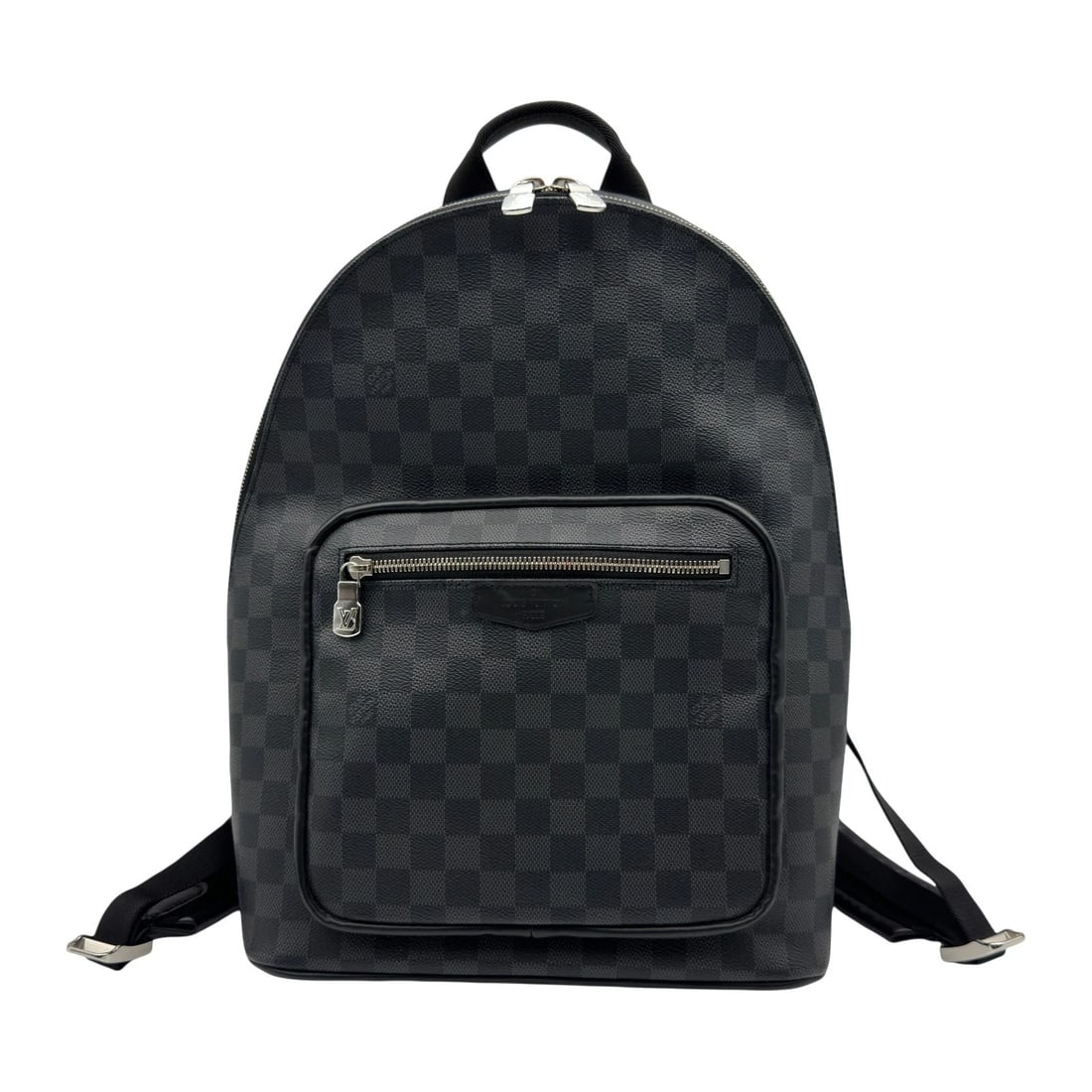 LOUIS VUITTON JOSH NV DAYPACK: LOUIS VUITTON Josh NV Daypack Brand: LOUIS VUITTON Type/Style: Backpack ?? Daypack Material: Damier Graphite Color: black Size: W12.0 x H14.8x D5.1inch Shoulder:35.4inch Accessories: None