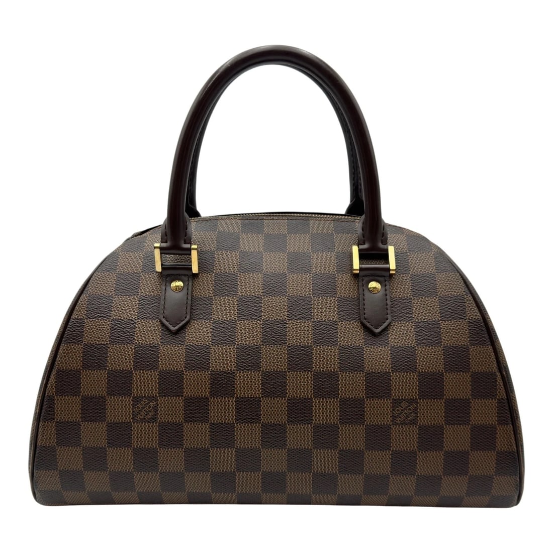 LOUIS VUITTON RIVERA MM HANDBAG: LOUIS VUITTON Rivera MM Handbag Brand: LOUIS VUITTON Type/Style: Handbag Material: Damier/Leather Color: Brown Size: W13.0 x H8.7x D7.1inch Accessories: None Accessories Notice: When purch