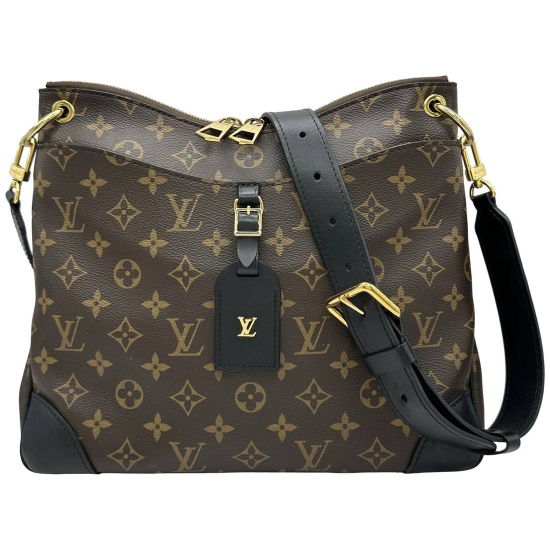 LOUIS VUITTON ODEON NM MM SHOULDER BAG: LOUIS VUITTON Odeon NM MM Shoulder Bag Brand: LOUIS VUITTON Type/Style: Shoulder Bag Material: Monogram canvas Color: Brown Size: W11.8 x H10.2x D3.0inch Accessories: None Accessories Noti