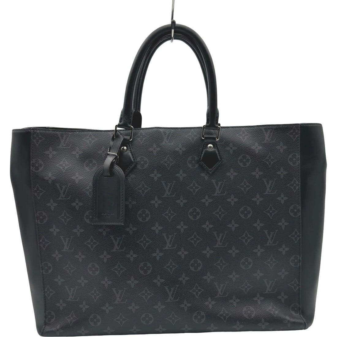 LOUIS VUITTON GRAN SAC TOTE BAG: LOUIS VUITTON Gran Sac Tote Bag Brand: LOUIS VUITTON Type/Style: Tote Bag Material: Monogram Eclipse canvas Color: black Size: W16.5 x H13.0x D5.5inch Accessories: None Accessories Notice: