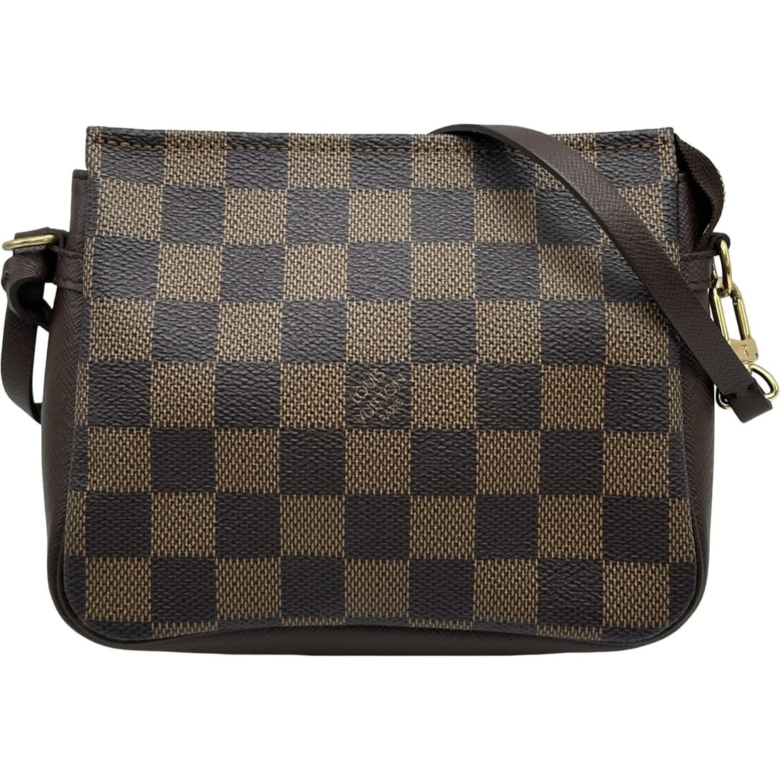 LOUIS VUITTON TRUTH MAKE-UP HANDBAG: LOUIS VUITTON Truth make-up Handbag Brand: LOUIS VUITTON Type/Style: Handbag Material: Damier Color: Brown Size: W6.5 x H5.3x D2.0inch Accessories: None Accessories Notice: When purchasing