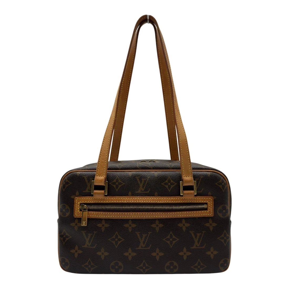 LOUIS VUITTON CITE MM SHOULDER BAG: LOUIS VUITTON Cite MM Shoulder Bag Brand: LOUIS VUITTON Type/Style: Shoulder Bag Material: monogram/leather Color: Brown Size: W9.8 x H5.9x D4.3inch Accessories: None Accessories Notice: W