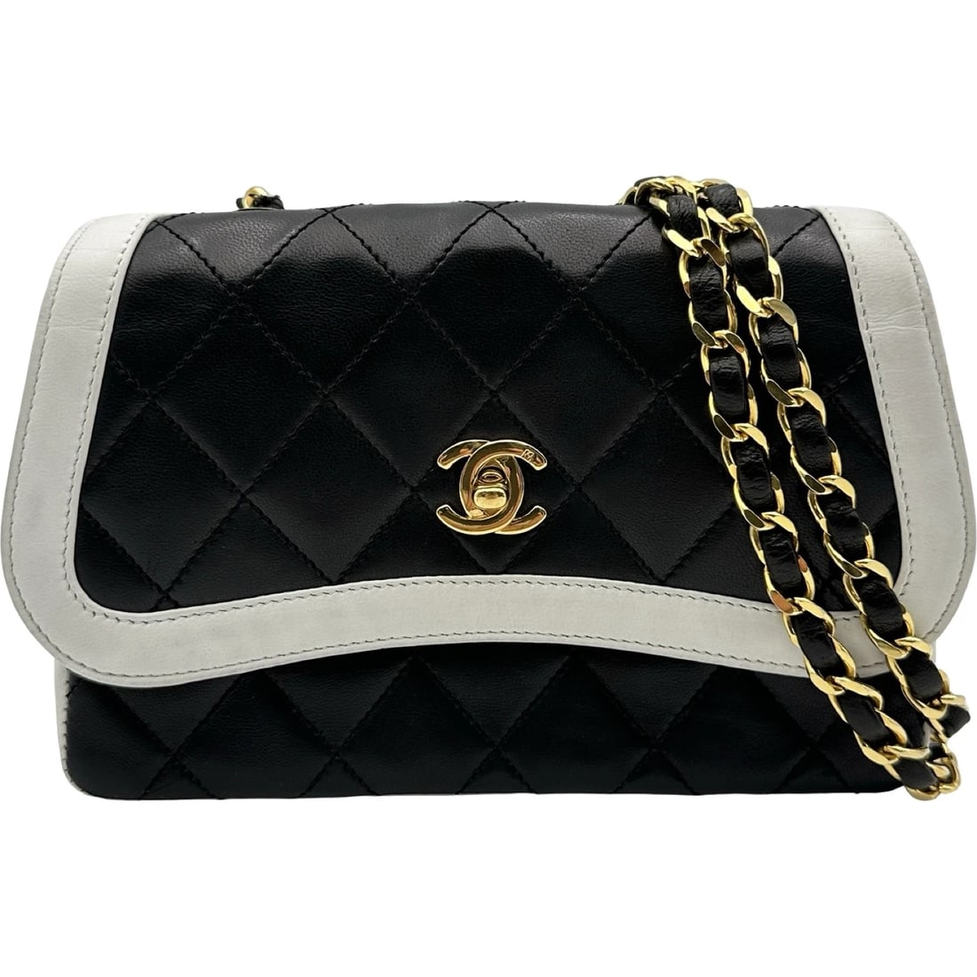CHANEL COCO MARK MATELASSE CHAIN SHOULDER SHOULDER BAG: CHANEL COCO Mark Matelasse Chain Shoulder Shoulder Bag Brand: CHANEL Type/Style: Shoulder Bag Material: Ram Color: White Gold Hardware Size: W7.1 x H5.1x D2.0inch Accessories: None Accessories