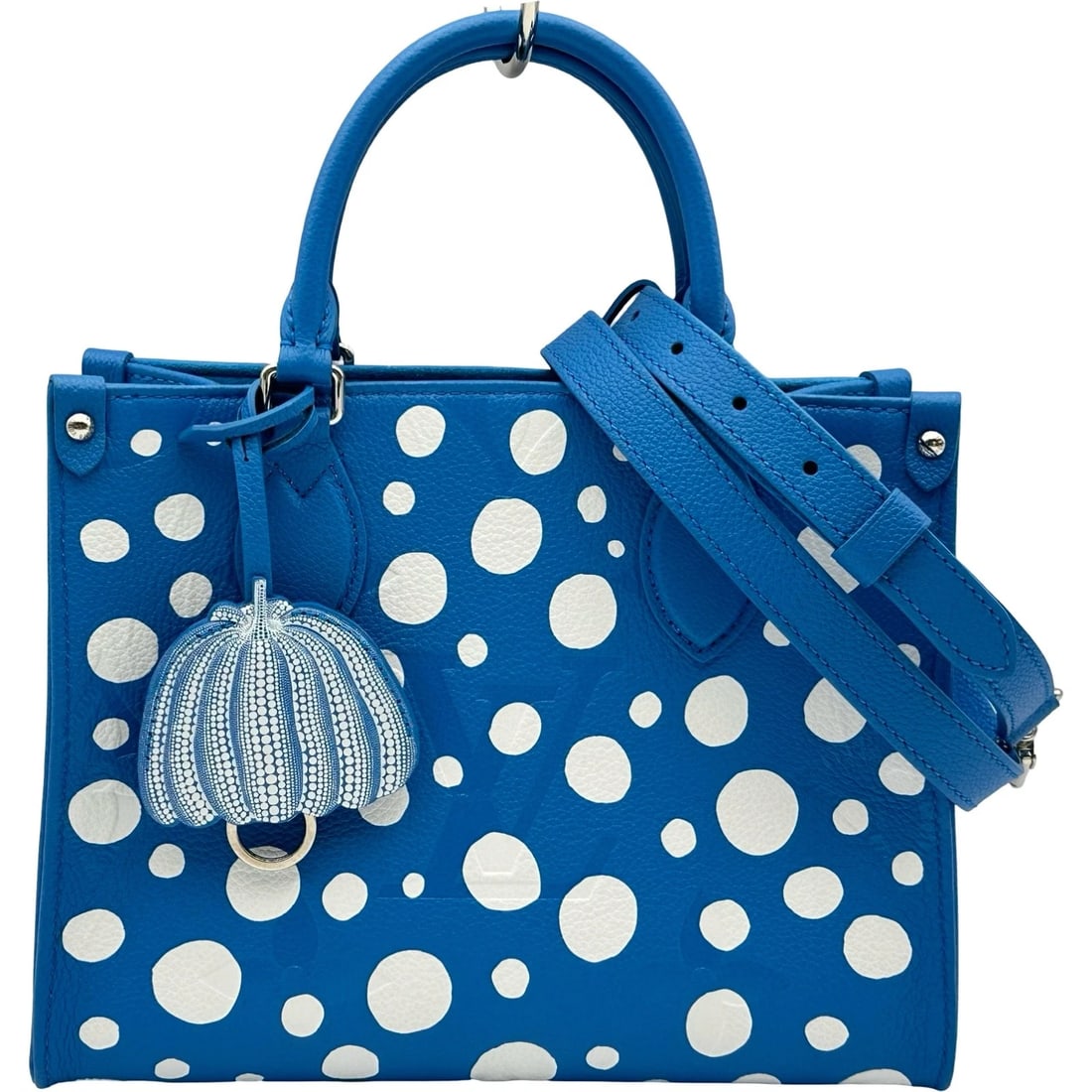 LOUIS VUITTON ON THE GO PM YAYOI KUSAMA SHOULDER BAG: LOUIS VUITTON On the Go PM Yayoi Kusama Shoulder Bag Brand: LOUIS VUITTON Type/Style: Shoulder Bag Material: Monogram Empreinte Dots Color: None Size: W9.8 x H7.5x D4.1inch Accessories: None