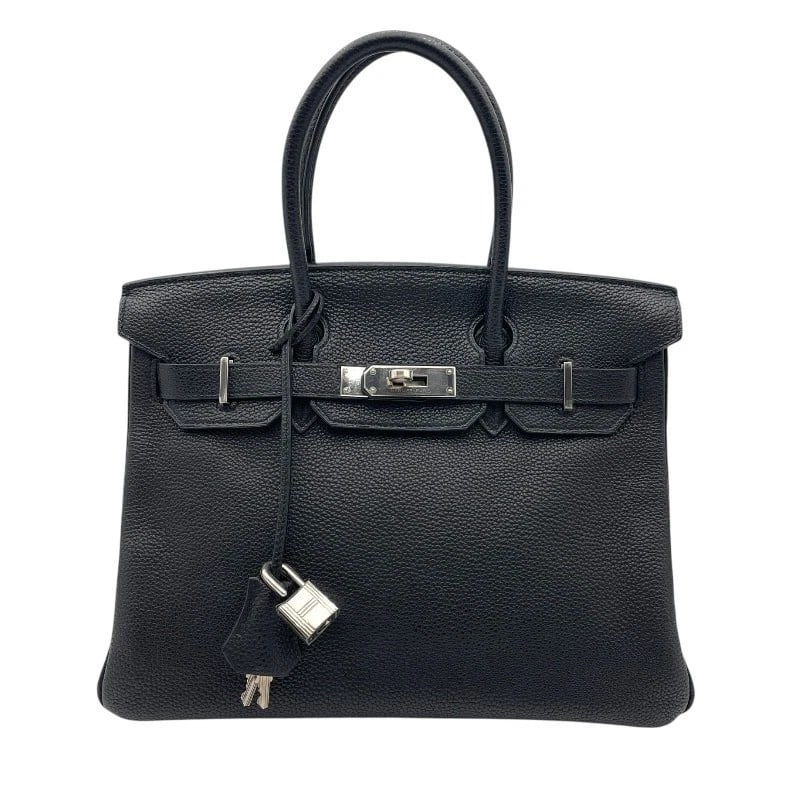 HERMES BIRKIN 30 HANDBAG: HERMES Birkin 30 Handbag Brand: HERMES Type/Style: Handbag Material: Togo Color: SVHardware Size: W11.8 x H9.1x D5.9inch Accessories: None Accessories Notice: When purchasing pre-owned goods, please