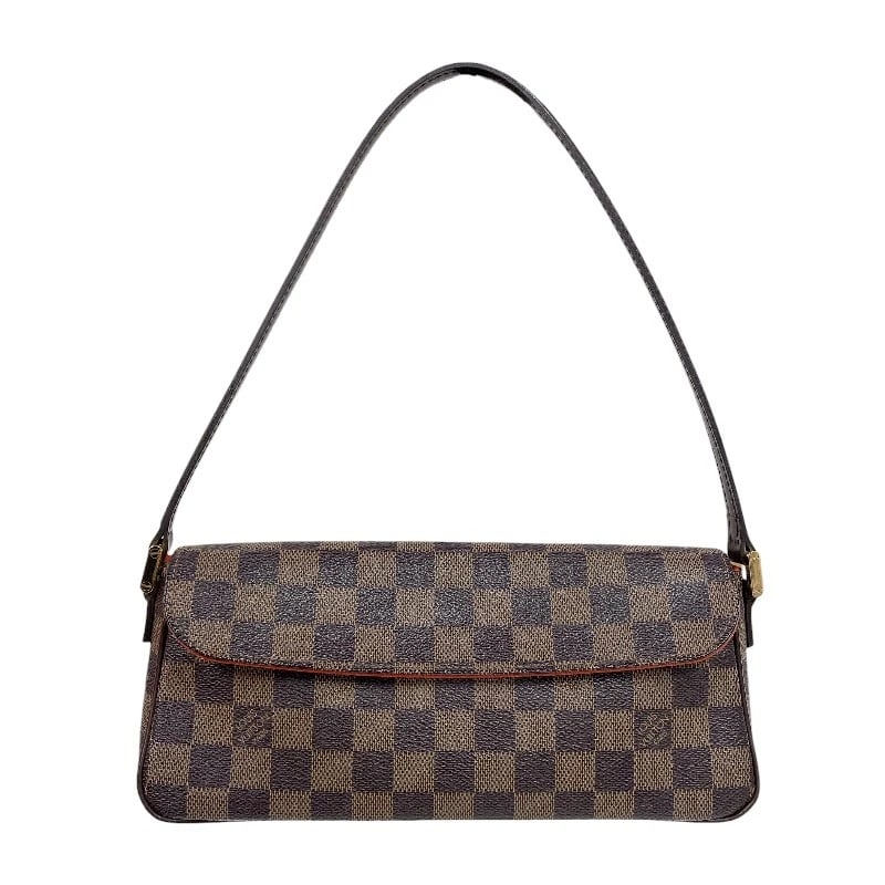 LOUIS VUITTON RECOLATOR HANDBAG: LOUIS VUITTON Recolator Handbag Brand: LOUIS VUITTON Type/Style: Handbag Material: Damier Color: Brown Size: W9.8 x H4.7x D2.4inch Accessories: None Accessories Notice: When purchasing pre-owned