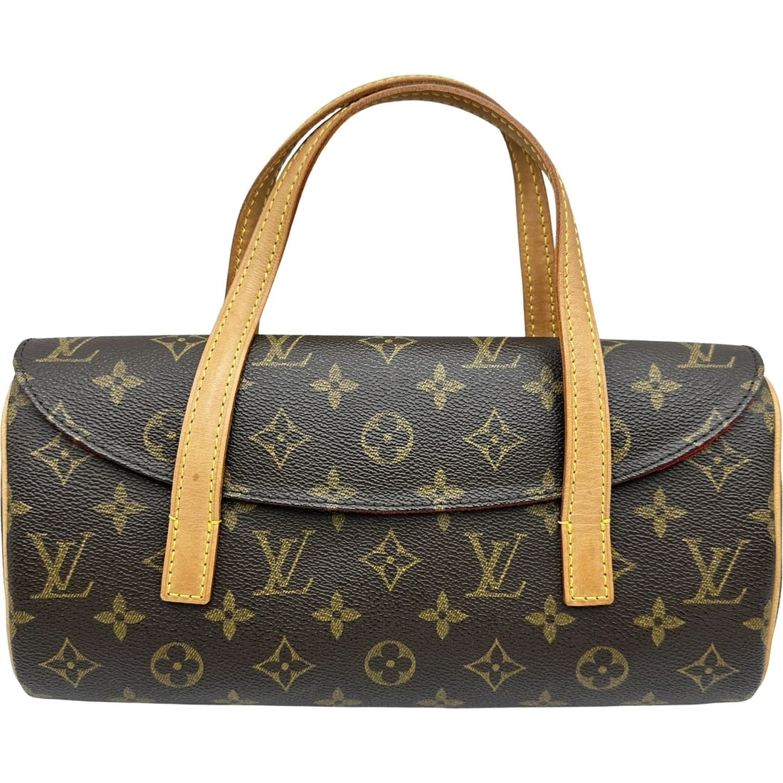 LOUIS VUITTON SONETINE HANDBAG: LOUIS VUITTON Sonetine Handbag Brand: LOUIS VUITTON Type/Style: Handbag Material: Monogram Color: Brown Size: W11.2 x H5.1x D2.4inch Accessories: None Accessories Notice: When purchasing p