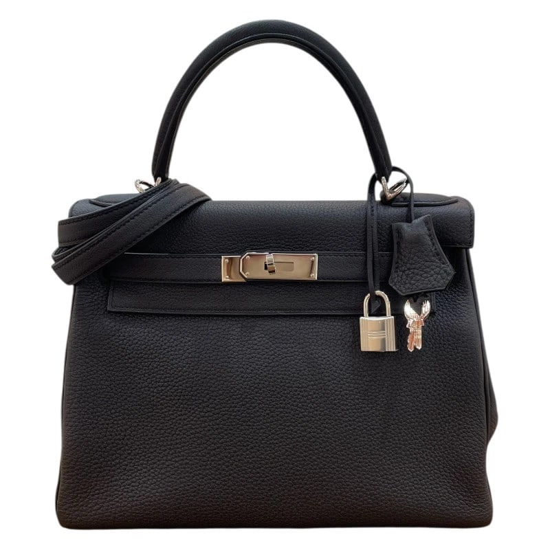 HERMES KELLY 28 INTERNAL SEWING HANDBAG: HERMES Kelly 28 internal sewing Handbag Brand: HERMES Type/Style: Handbag Material: Togo Color: SilverHardware Size: W11.0 x H7.9x D4.7inch Accessories: None Accessories Notice: When purch