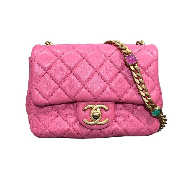 CHANEL MATELASSE MINI FLAP BAGSHOULDER BAG: CHANEL Matelasse mini flap bagShoulder Bag Brand: CHANEL Type/Style: Shoulder Bag Material: Ram Color: None Size: W6.5 x H5.1x D2.8inch Accessories: None Accessories Notice: When purchasin