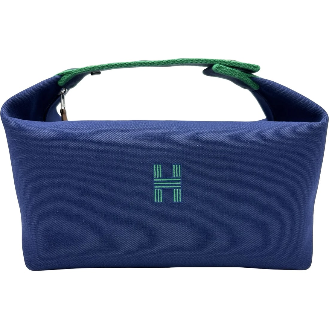 HERMES BRID A BLACK GM HANDBAG: HERMES Brid a Black GM Handbag Brand: HERMES Type/Style: Handbag Material: Towar Color: Blue SilverHardware Size: W9.4 x H4.7x D5.9inch Accessories: None Accessories Notice: When purchasin