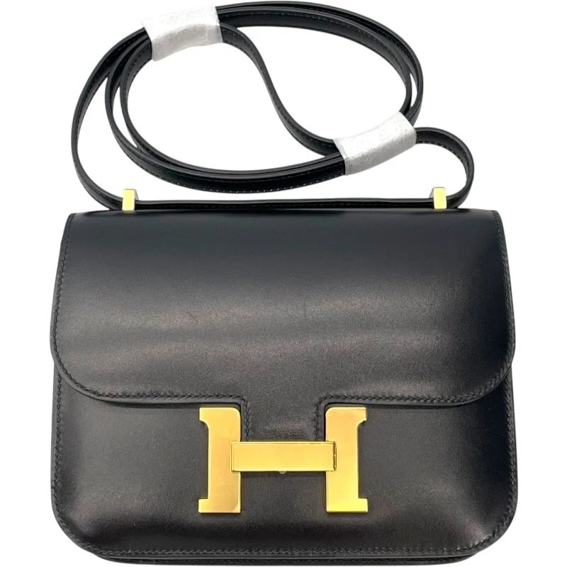 HERMES CONSTANCE 3 MINI MIROIR SHOULDER BAG: HERMES Constance 3 Mini Miroir Shoulder Bag Brand: HERMES Type/Style: Shoulder Bag Material: Box scarf Color: Black GDHardware Size: W7.3 x H5.5x D2.0inch Accessories: None Accessories Not