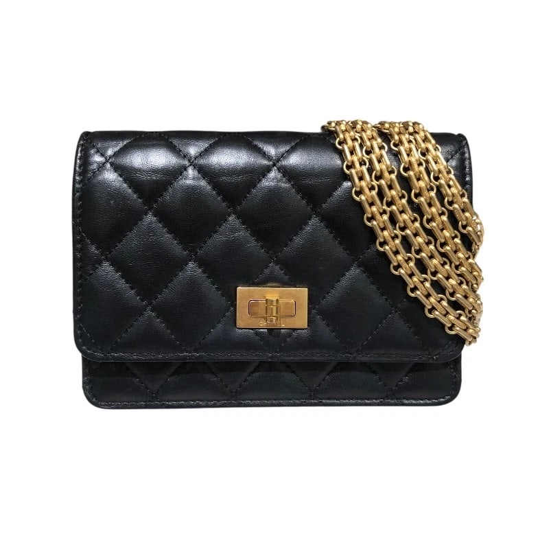 CHANEL 2.55 CHAINSTRASSE BAG SHOULDER BAG: CHANEL 2.55 Chainstrasse Bag Shoulder Bag Brand: CHANEL Type/Style: Shoulder Bag Material: Calfskin Color: Brand: GDHardware Size: W5.9 x H3.9x D2.0inch Accessories: None Accessories Notic