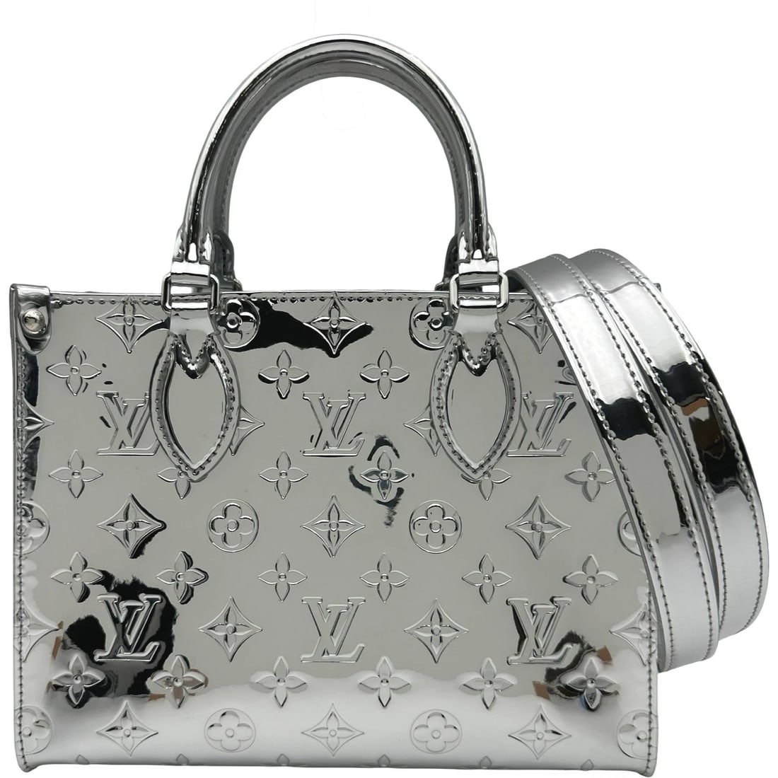 LOUIS VUITTON ON THE GO PM HANDBAG (1 of 5)