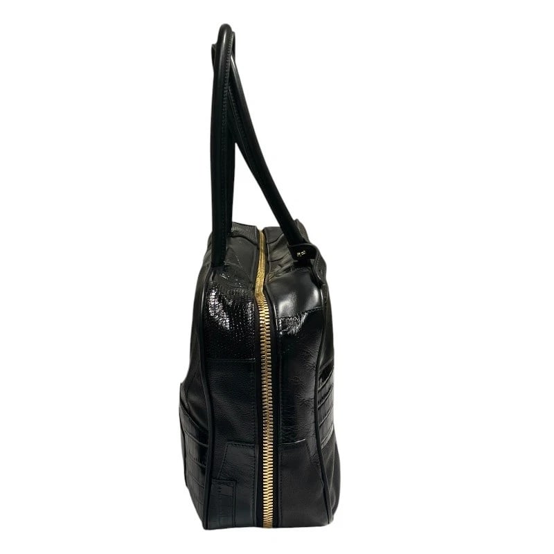 MIU MIU LEATHER PATCHWORK BOW BAG - 4