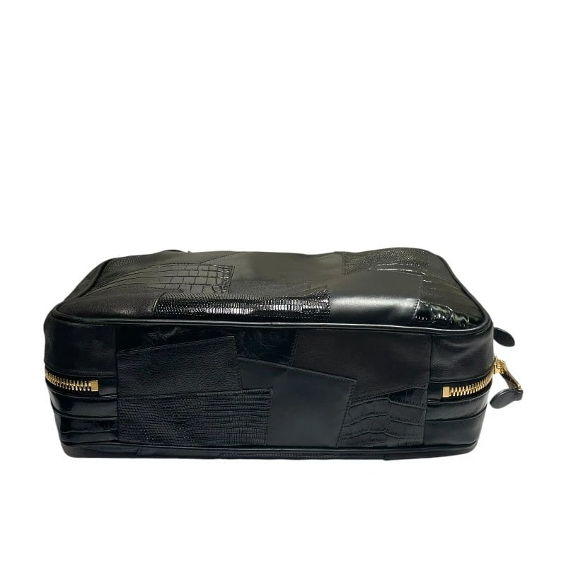 MIU MIU LEATHER PATCHWORK BOW BAG - 5