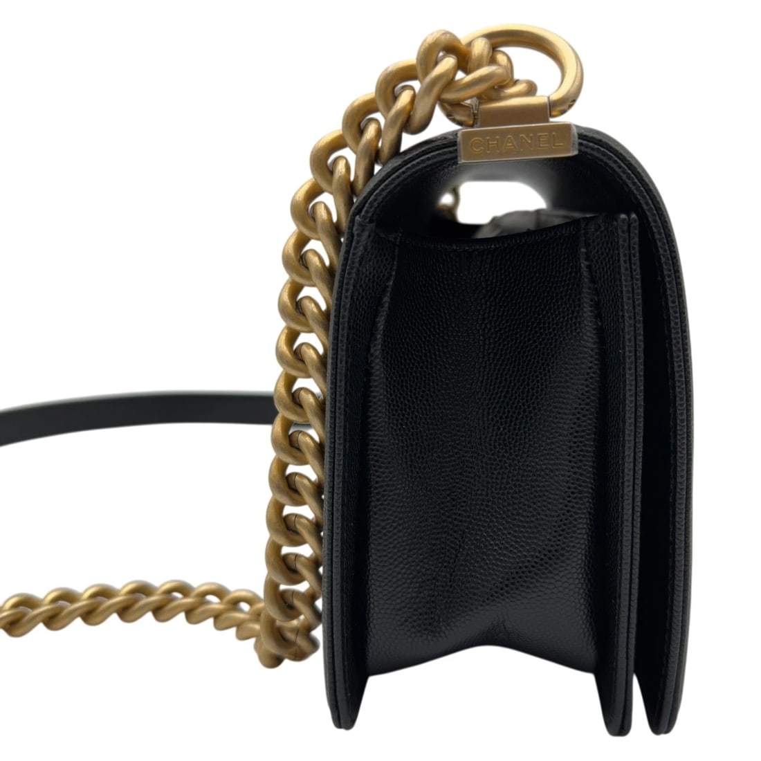 CHANEL BOY SHOULDER BAG - 4