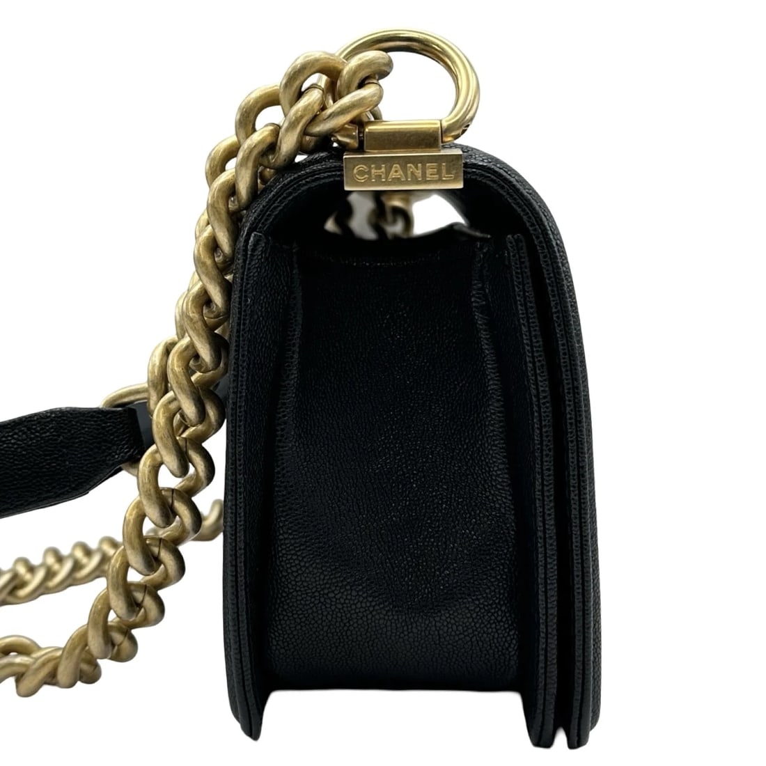 CHANEL BOY SHOULDER BAG - 4