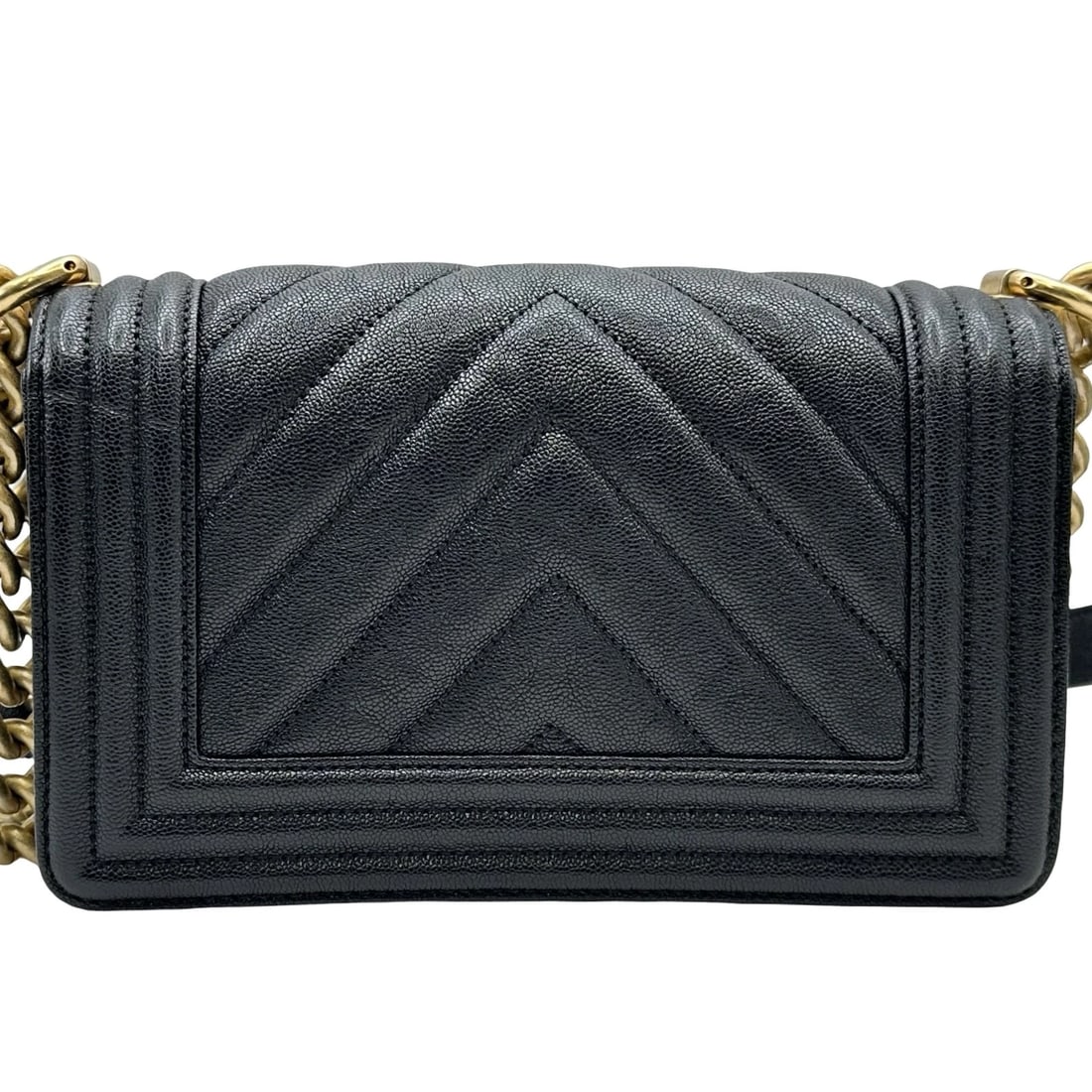 CHANEL BOY SHOULDER BAG - 5