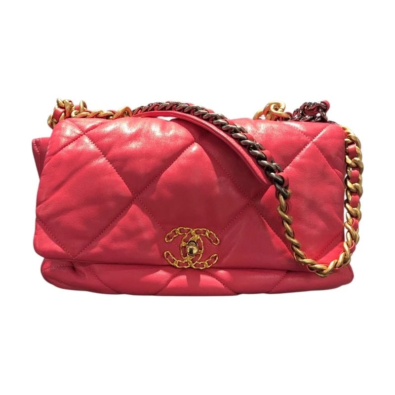 CHANEL LARGE BAG SHOULDER BAG: CHANEL Large Bag Shoulder Bag Brand: CHANEL Type/Style: Shoulder Bag Material: shiny lambskin Color: SilverHardware Size: W11.8 x H7.5x D3.1inch Accessories: None Accessories Notice: When purchasing