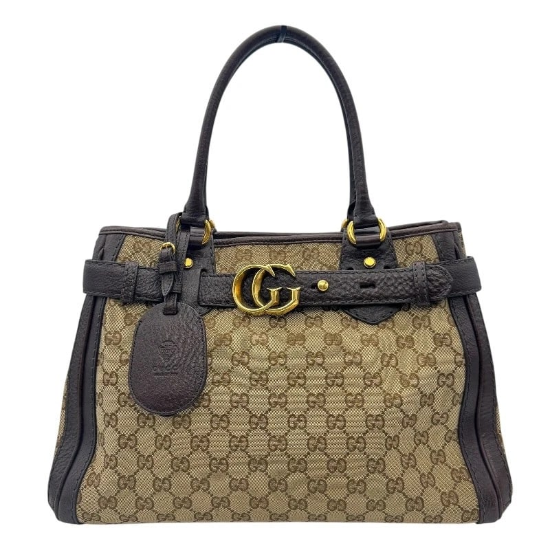 GUCCI GG RUNNING TOTE BAG TOTE BAG: GUCCI GG Running Tote Bag Tote Bag Brand: GUCCI Type/Style: Tote Bag Material: canvas Color: Brown Size: W14.6 x H9.8x D5.5inch Accessories: None Accessories Notice: When purchasing pre-ow