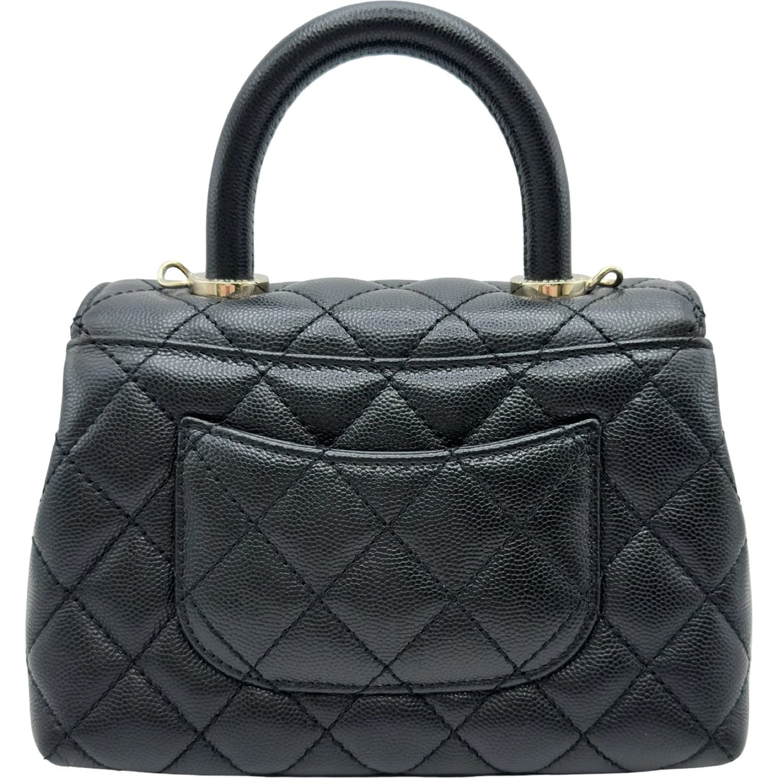 CHANEL COCO HANDLE SHOULDER BAG - 2