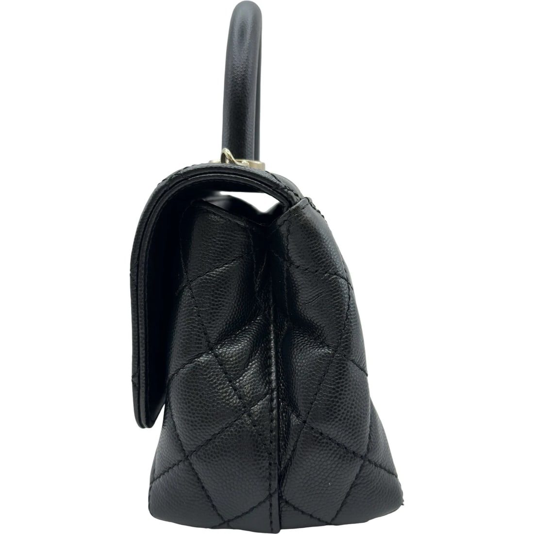 CHANEL COCO HANDLE SHOULDER BAG - 3
