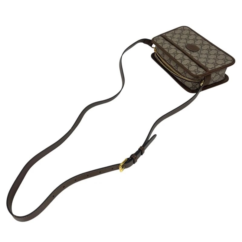 GUCCI INTERLOCKING G MINI SHOULDER BAG - 5