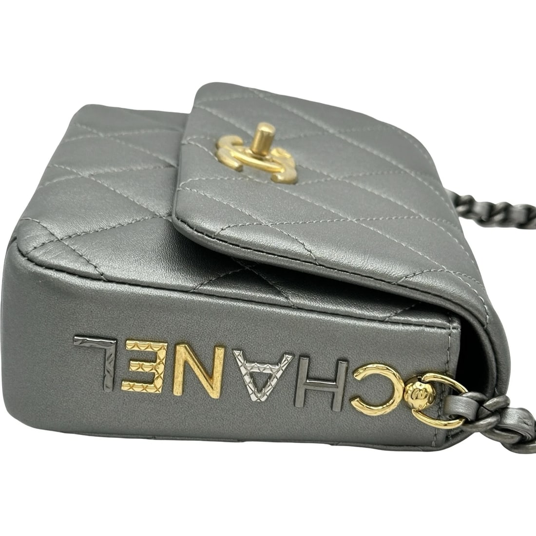 CHANEL MINI FLAP CHAINSHOULDER BAG - 4