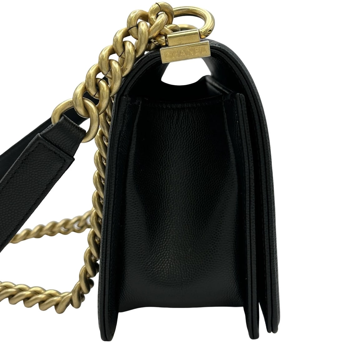 CHANEL BOY SHOULDER BAG - 4