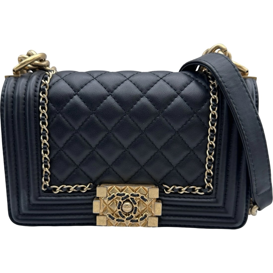 CHANEL BOY SHOULDER BAG