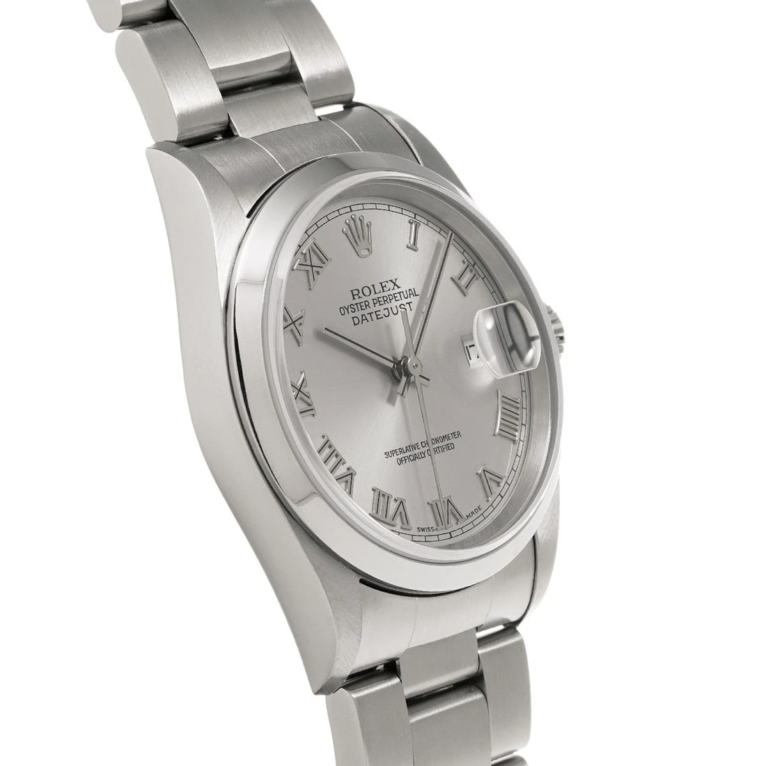 ROLEX DATEJUST GRAY WATCH - 3