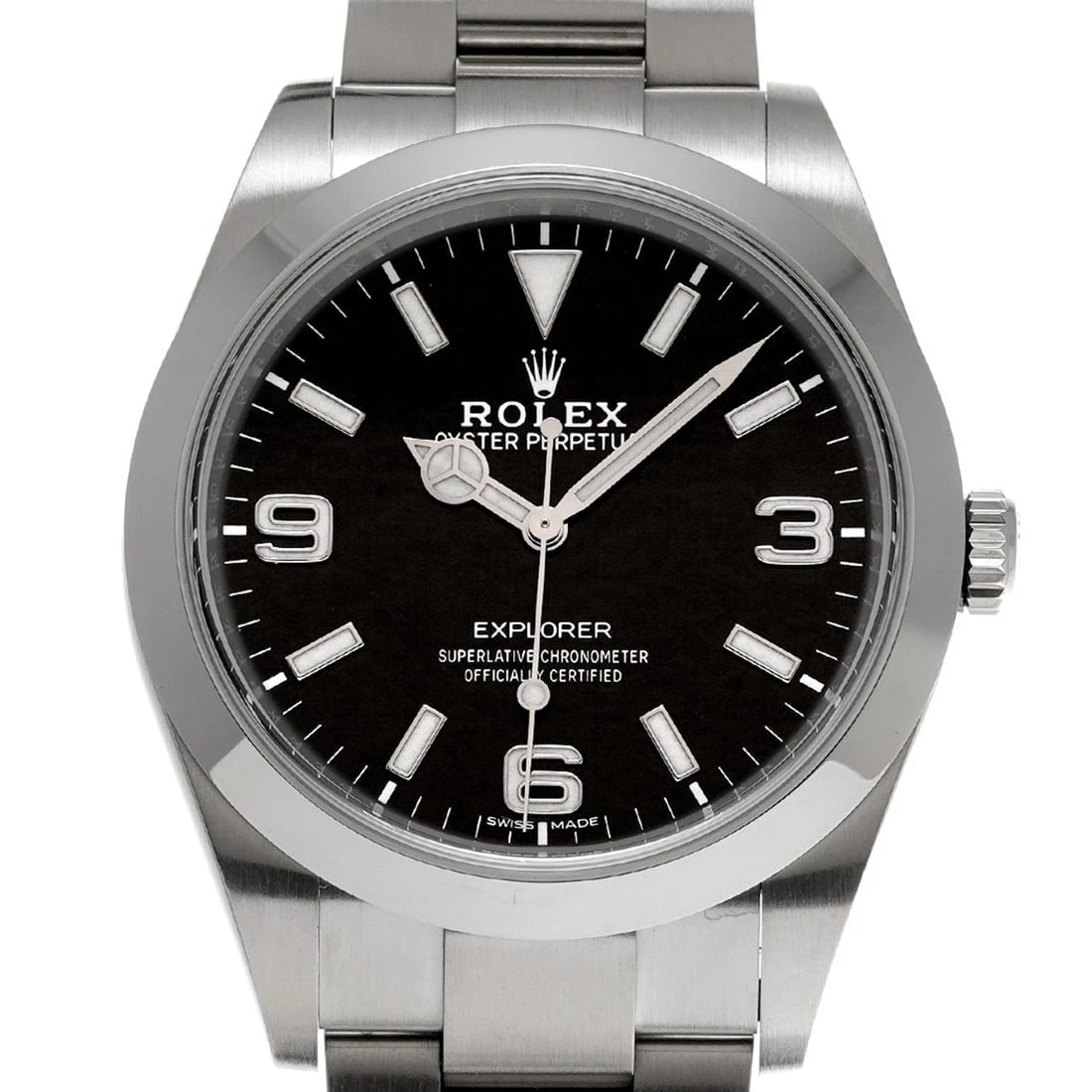 ROLEX EXPLORER BLACK WATCH - 4